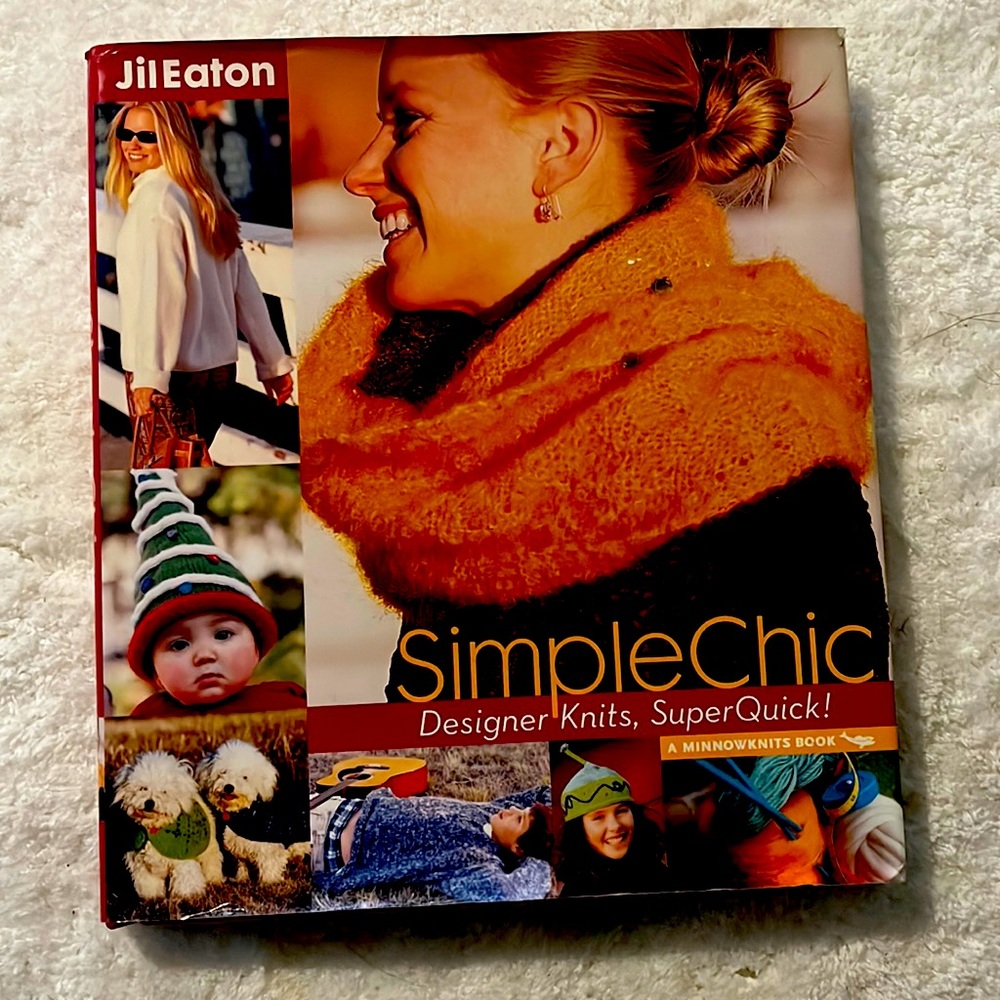 Knitting book simple chic designer knot super quick knitting craft book